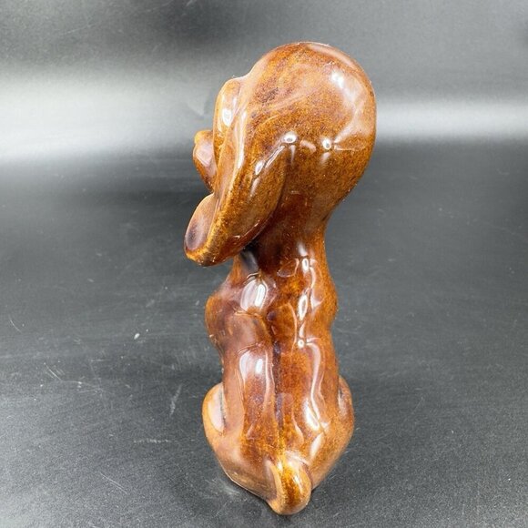 Vintage RedWare Pottery Dog Family Set 3 Made In Japan Figurines Decorative VTG - Picture 14 of 15